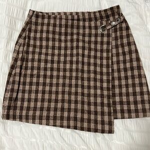 Patterned Fabric Skirt
